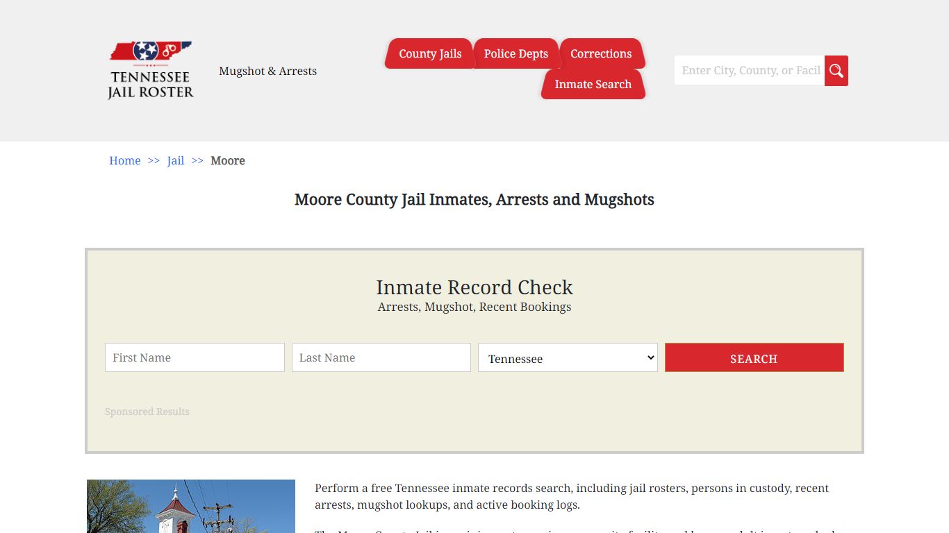 Moore County Jail Inmates, Arrests and Mugshots - Jail Roster Search